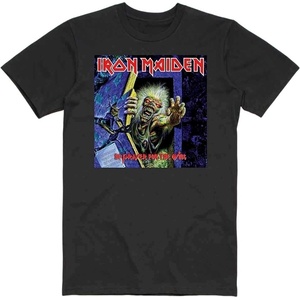 Iron Maiden No Prayer for the Dying Тениска с къс ръкав Black S (IMTEE85MB01)