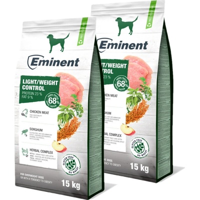 Eminent Dog Light Weight Control 2 x 17 kg