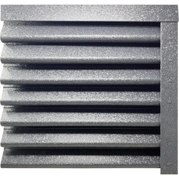 Kovový plot Pyramida 2000 x 1100 mm antracit RAL 7016