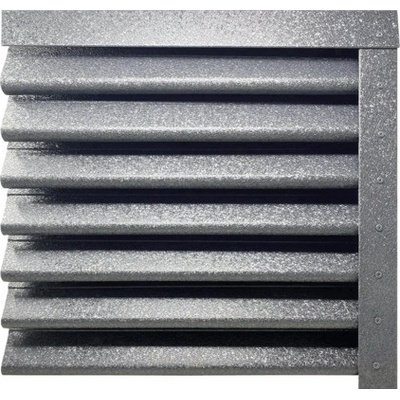 Kovový plot Pyramida 2000 x 1100 mm antracit RAL 7016