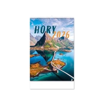 Nástěnný český Hory 2026