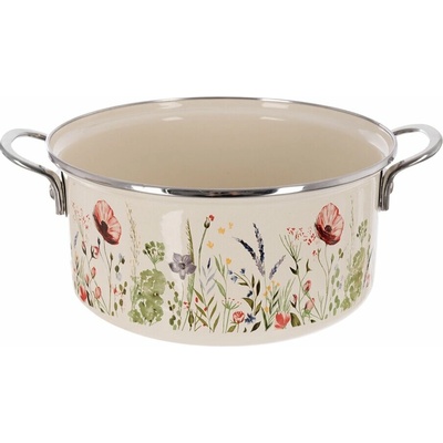 Orion Kastrol MÁK Lem 4 l 24 cm smaltovaný plech, nerezová ocel mix, 8592381268244