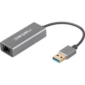 NATEC Мрежов адаптер NATEC Cricket, USB 3.0 към RJ45 1GB - NNC-1924 (NNC-1924)