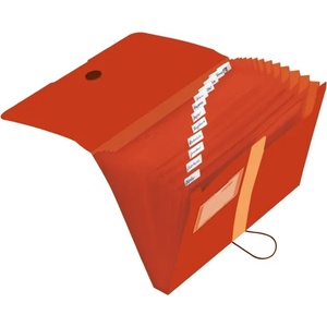 Herlitz Папка Herlitz easy orga to go GREEN orange PP A4 с отделения 11411279 (11411279)
