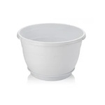 Serinova - Висяща саксия и кука 1.7L бяла (SM01 - 01001) (0150325)