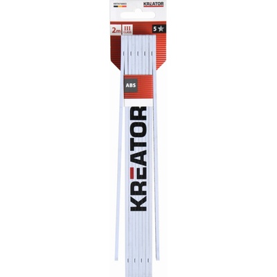 KREATOR Skládací metr dřevěný KRT701003