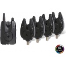 Rybářské signalizátory Fox Micron MX Sada Signalizátorů záběrů s příposlechem 4 pruty Černá