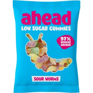 ahead Sour Worms Low Sugar Gummies - 50 г