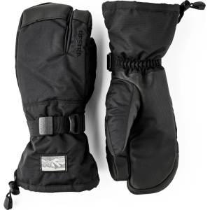 Hestra Ръкавици Hestra Gauntlet Senior 3 Finger Gloves - Black / Black - размер 7 (EU) (202-7098-0112)