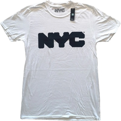 New York City tričko Logo biele