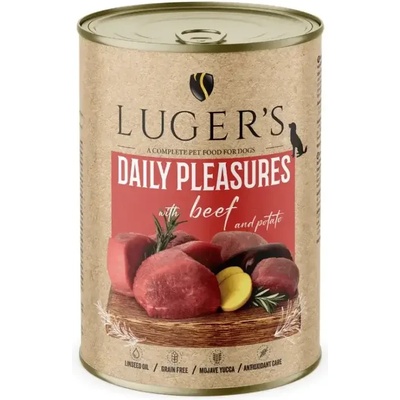 Luger’s Superfood Luger`s Dog храна за кучета с говеждо и картофи, 400gr