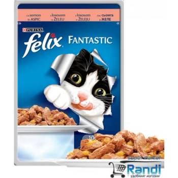 Image 1 of Котешка храна Felix сьомга 85гр
