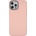 SwitchEasy MagSkin Case - тънък силиконов кейс с вграден магнитен конектор (MagSafe) за iPhone 12, iPhone 12 Pro (розов)