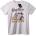 NOONEBRAND Тениска Дивият Запад Каубой - 5XL, White