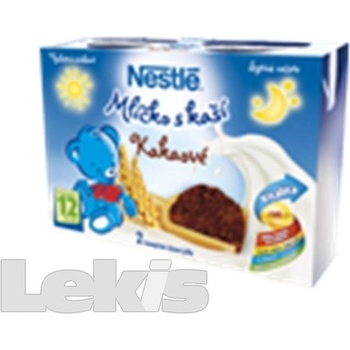 Nestlé Mlíčko s kaší kakaové 2 x 200 ml