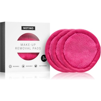 Notino Spa Collection Make up removal pads pratelné odličovací tampony z mikrovlákna odstín Pink 3 ks