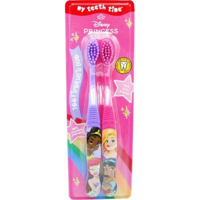 Disney Princess dětský zubní kartáček Super soft 4-6 let 2 ks