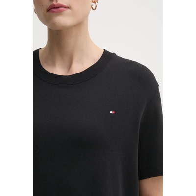 Tommy Hilfiger Памучна тениска Tommy Hilfiger в черно WW0WW46158 (WW0WW46158)