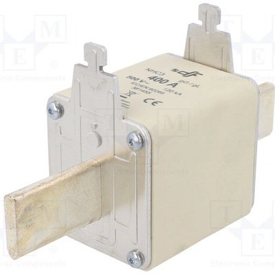 DF ELECTRIC 381455 Pojistka: tavná; 400A; 500VAC; 250VDC; gG; keramická; NHC3