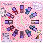 Aquarius Cosmetic Комплект детски лакове за нокти Martinelia - Best Friends, 12 броя