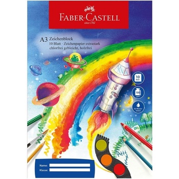 Faber-Castell Блок за рисуване, офсетова хартия, А3, 100 g/m (1575120032)