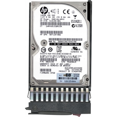 HP 300 GB 2,5" SAS, 507284-001