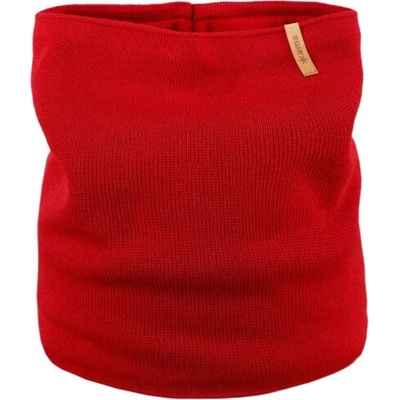 Pletený Merino nákrčník Kama S31 104 červená