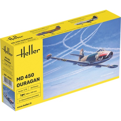Heller MD 450 Ouragan Starter Kit 1:72