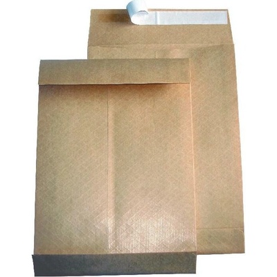 Harmanec-Kuvert Taška B4 s X dnom a textilnou výstužou 100g, 250 x 353 mm hnedá