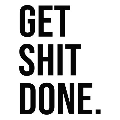 Plagát, Obraz - Finlay & Noa - Get shit done, 40 × 60 cm