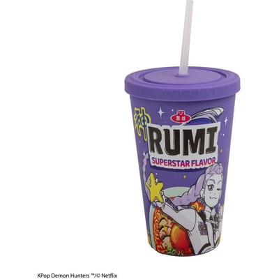 Cinereplicas Klímek s brčkem K-pop Demon Hunters Rumi Superstar Flavor CR4383 475 ml