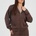 Brave Soul Дамска блуза Brave Soul BS Womens Zip Through Hooded Scuba Sweatshirt - Chocolate