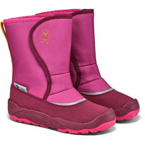 Affenzahn Детски зимни ботуши Affenzahn Kid's Schneestiefel Vegan Freezy Winter boots - Bird / Berry - размер 23 (EU) (702-4544-0113)