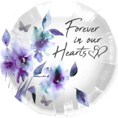 Foliový balonek Forever in our Hearts 45 cm