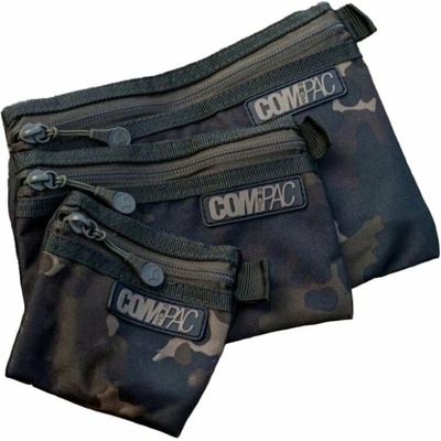 Korda Puzdro Compac Wallets Dark Kamo Set 3 ks