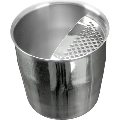 BaristaTools Нисък Шейкер Inox Със Сита 350ml - Иноксова Каничка За Кафе