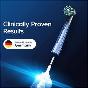 Oral-B Резервни накрайници за ел. четка Oral-B Cross Action, универсални, 10бр. , черни