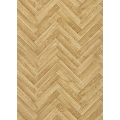 Breno Crown Oak Chevron 633D světlé parkety 100 cm 1 m²