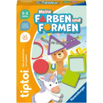 Ravensburger Verlag Ravensburger tiptoi Spiel 00168 - Meine Farben und Formen, Lernspiel für Kinder ab 2 Jahren