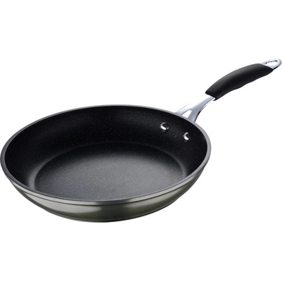 Bergner Pánev s nepřilnavým povrchem MIDNIGHT 24 cm zelená