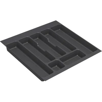 ADEO Vložka / příborník do 60cm šuplíku - CUTLERY šedý plast 50 x 46 cm – Zboží Dáma