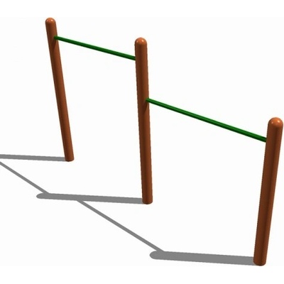 Playground System Dvojhrazda z akátu – Zboží Mobilmania