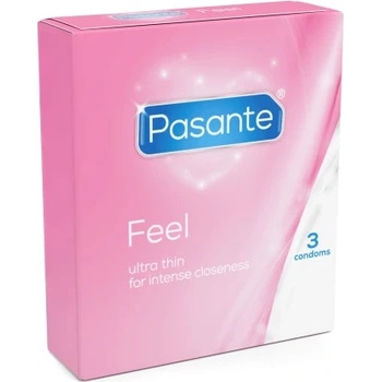 Pasante 3 бр. Тънки презервативи Pasante Sensitive