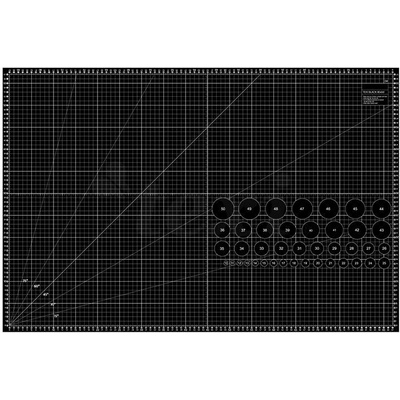 Řezací podložka TEXI BLACK 90X60 – Zboží Dáma