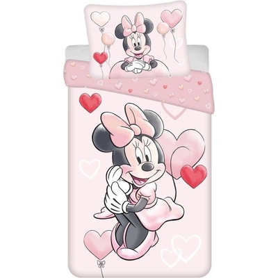 Jerry Fabrics Obliečky Minnie Balloons 2 Bavlna 140x200 70x90