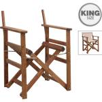 TopMebel Дървена сгъваема рамка за режисьорски стол Queen TopMebel в орех 61x57x86см