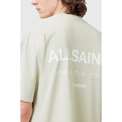 AllSaints уголемена тениска мъжка от памук (M071PB)