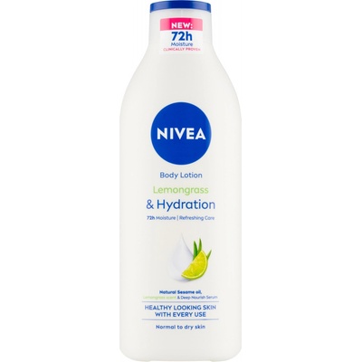 Nivea Lemongrass & Hydration tělové mléko 400 ml