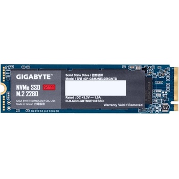 GIGABYTE 256GB M.2 PCIe (GP-GSM2NE3256GNTD)