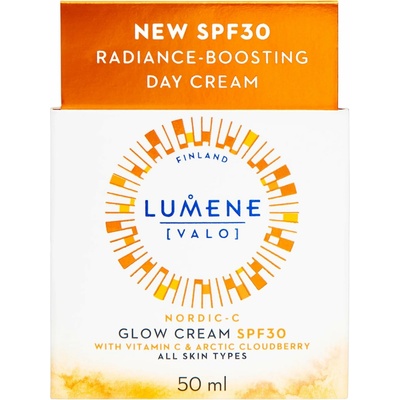 Lumene Nordic-C Valo Glow Cream denní krém SPF 30 50 ml